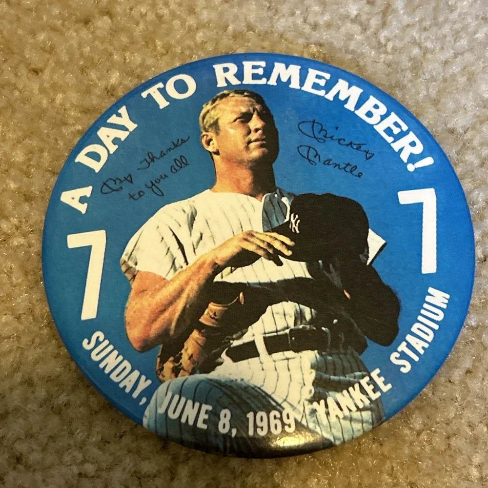 Mickey Mantle - 1969 Day to Remember Retirement Ceremony 4